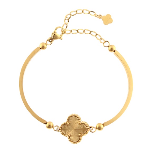 Accented Clover Bracelet - Picture 1 of 1